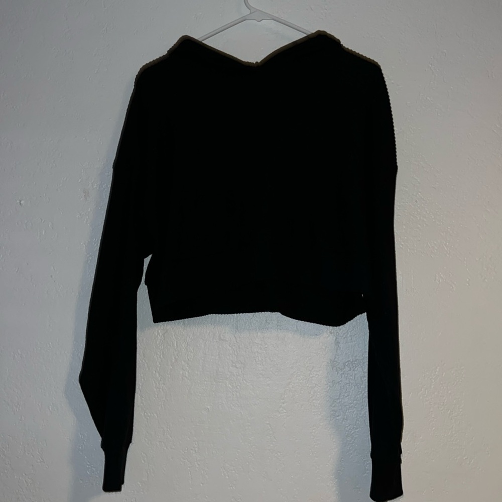 Alo ribbed crop hoddie